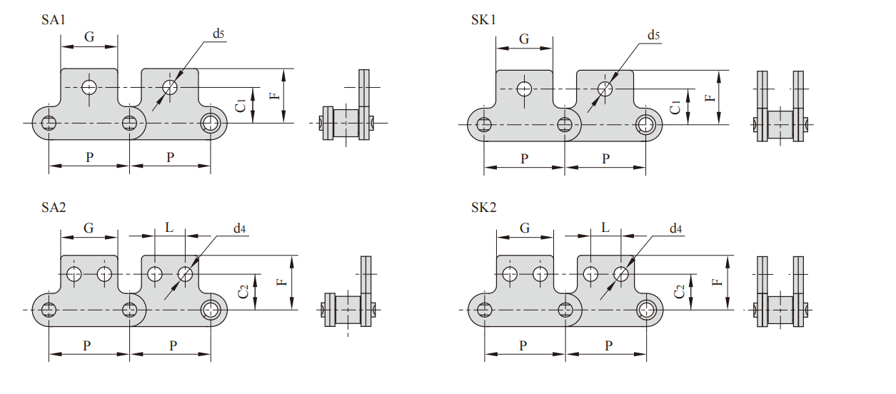 stainless steel roller chains148-16