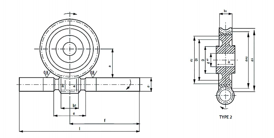 stock bore worm and worm gears594-31