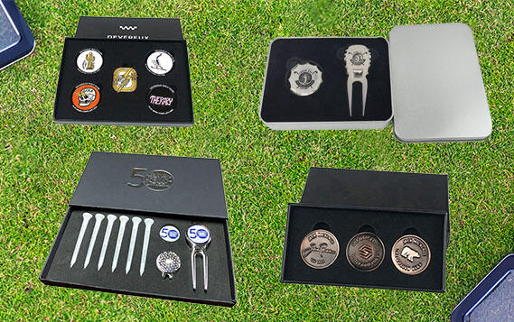 Set de golf en caja 