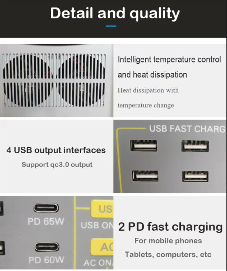 SolarStorm 1000W Portable Power Battery Bank details