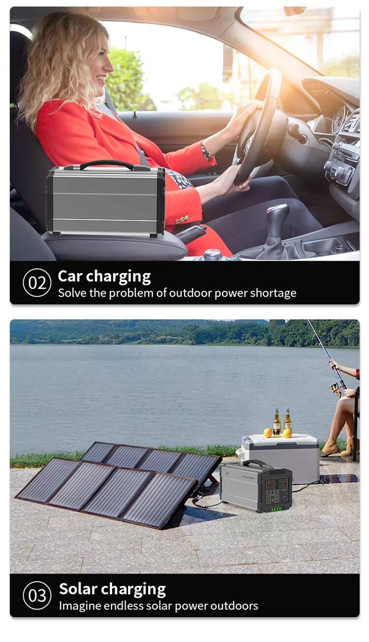 EcoVoyage 500W Portable Solar Energy Bank details