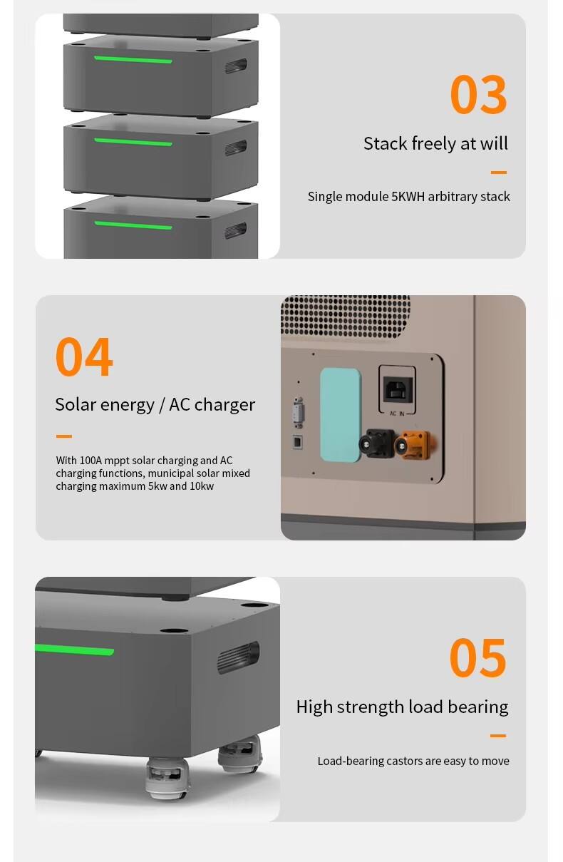 EcoStack 5KW+5KWh Integrated Energy Storage Power Supply manufacture