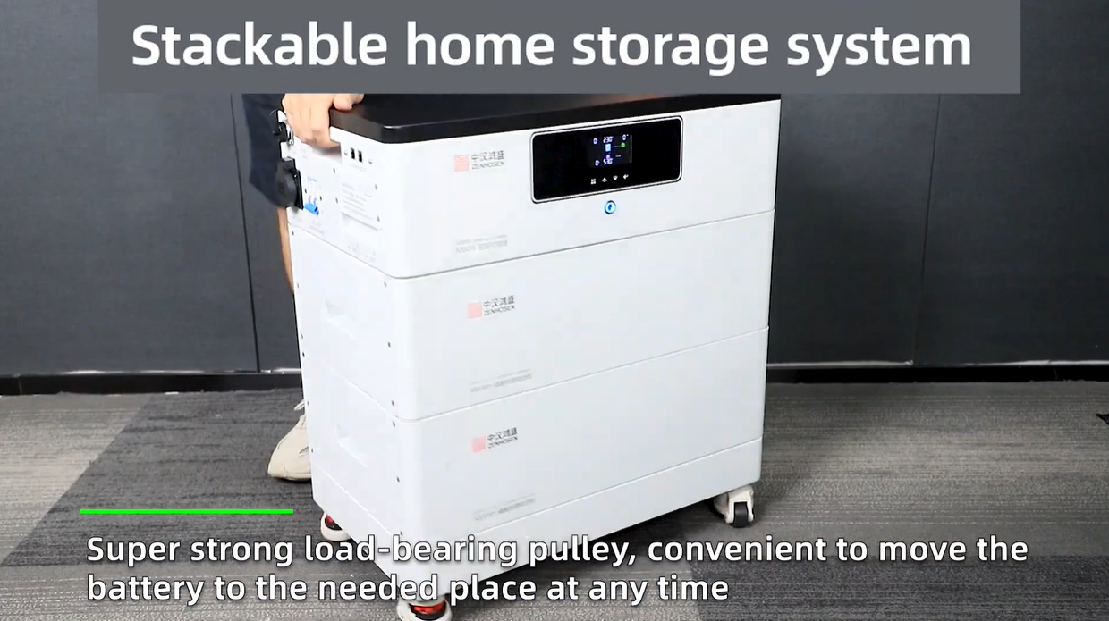 Stackable LiFePO4 home ESS energy storage system that is safe and has a lifespan of over 10 years