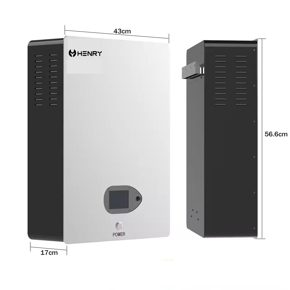 Wall Mounted 5kWh lifepo4 Lithium Battery 6000 Cycle Life Home Solar Energy Storage System