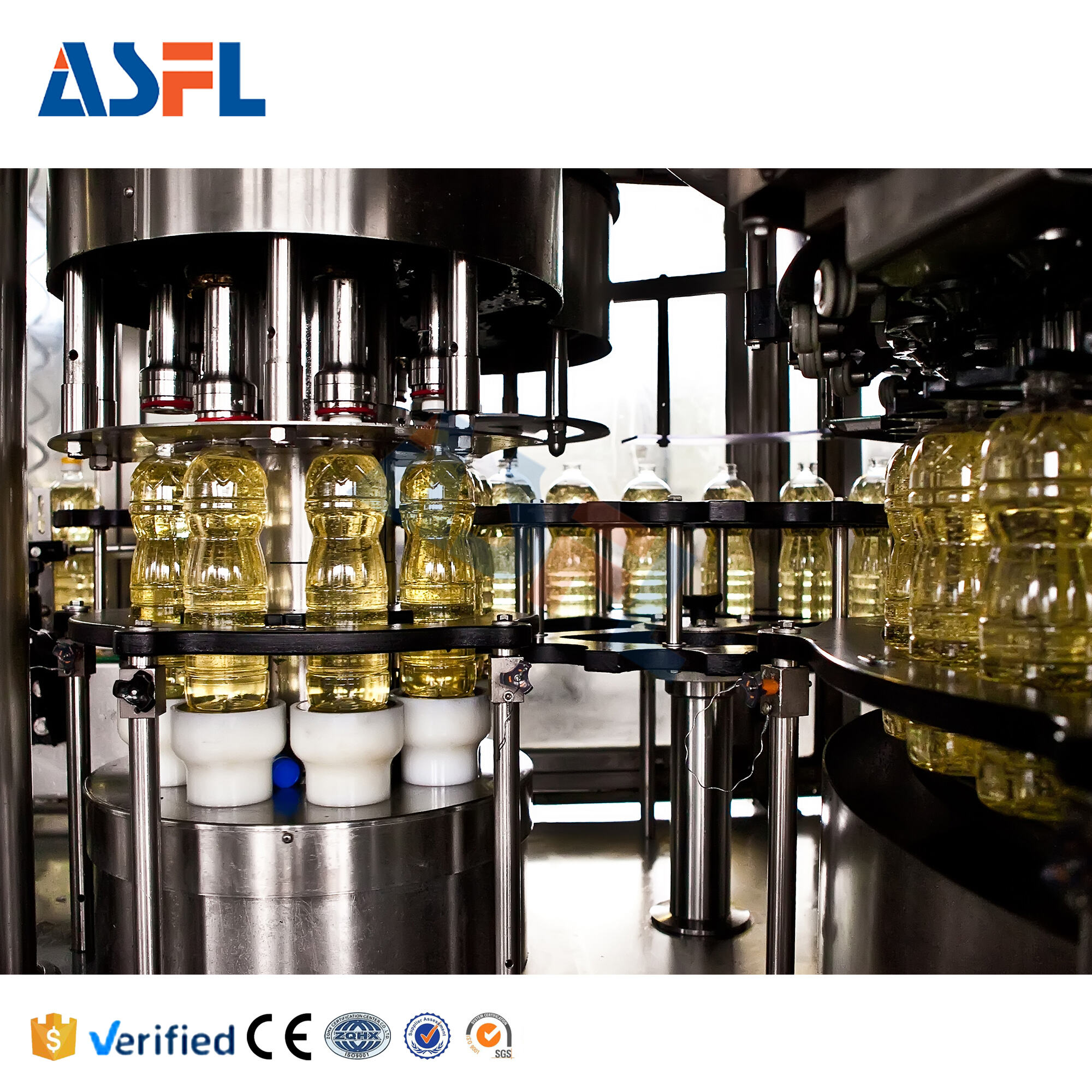 Compact Oil Filling Machine for Small Business