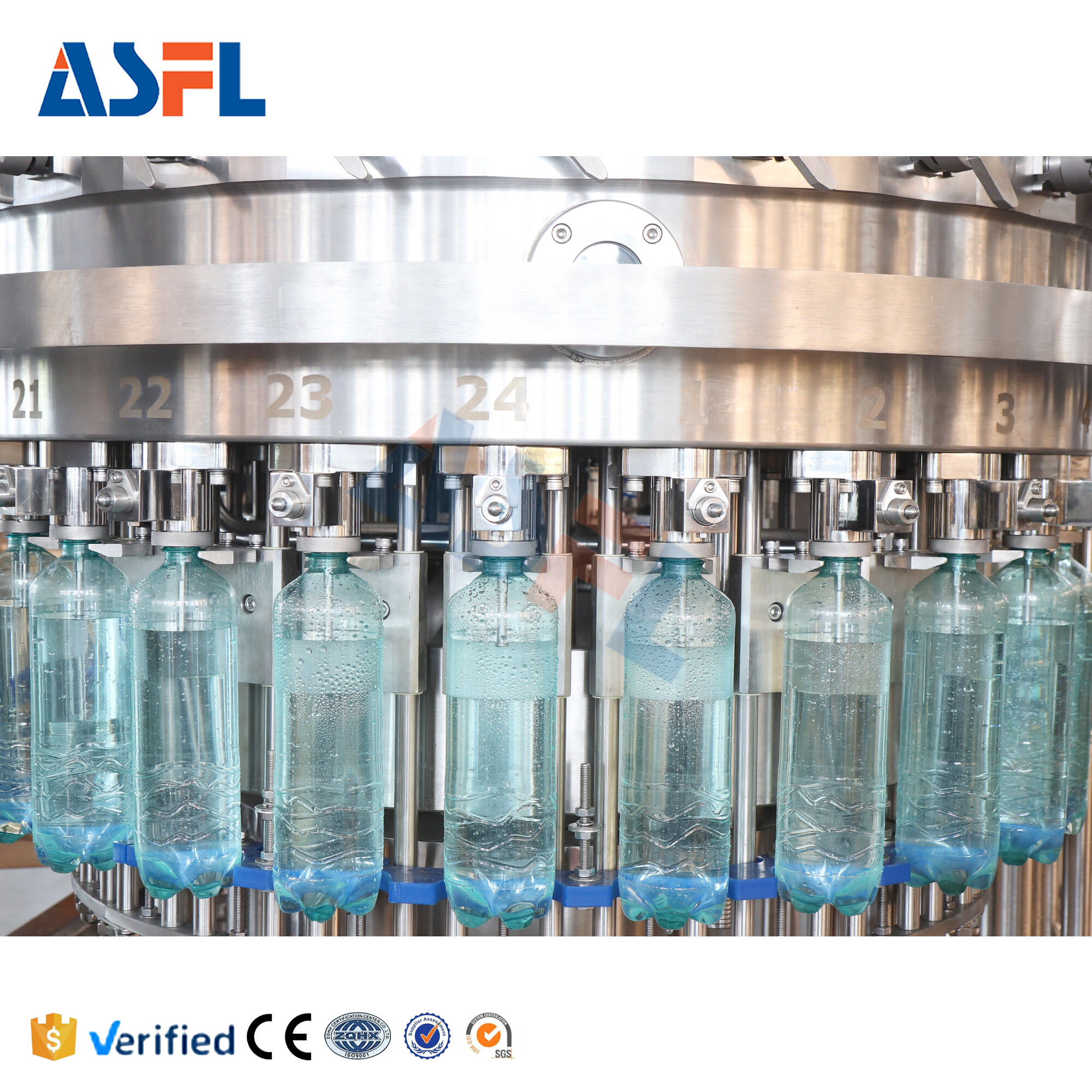 Fully Automatic Carbonated Drink Filling Machine - Turnkey Solution