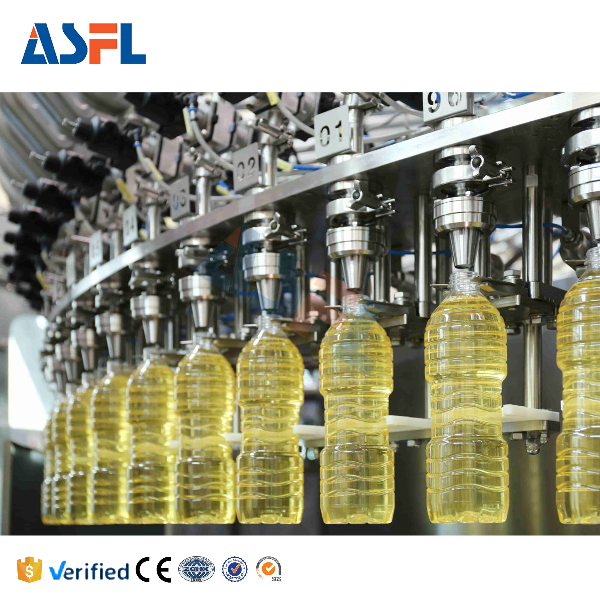 Servo-Driven Oil Filling Machine for Accuracy