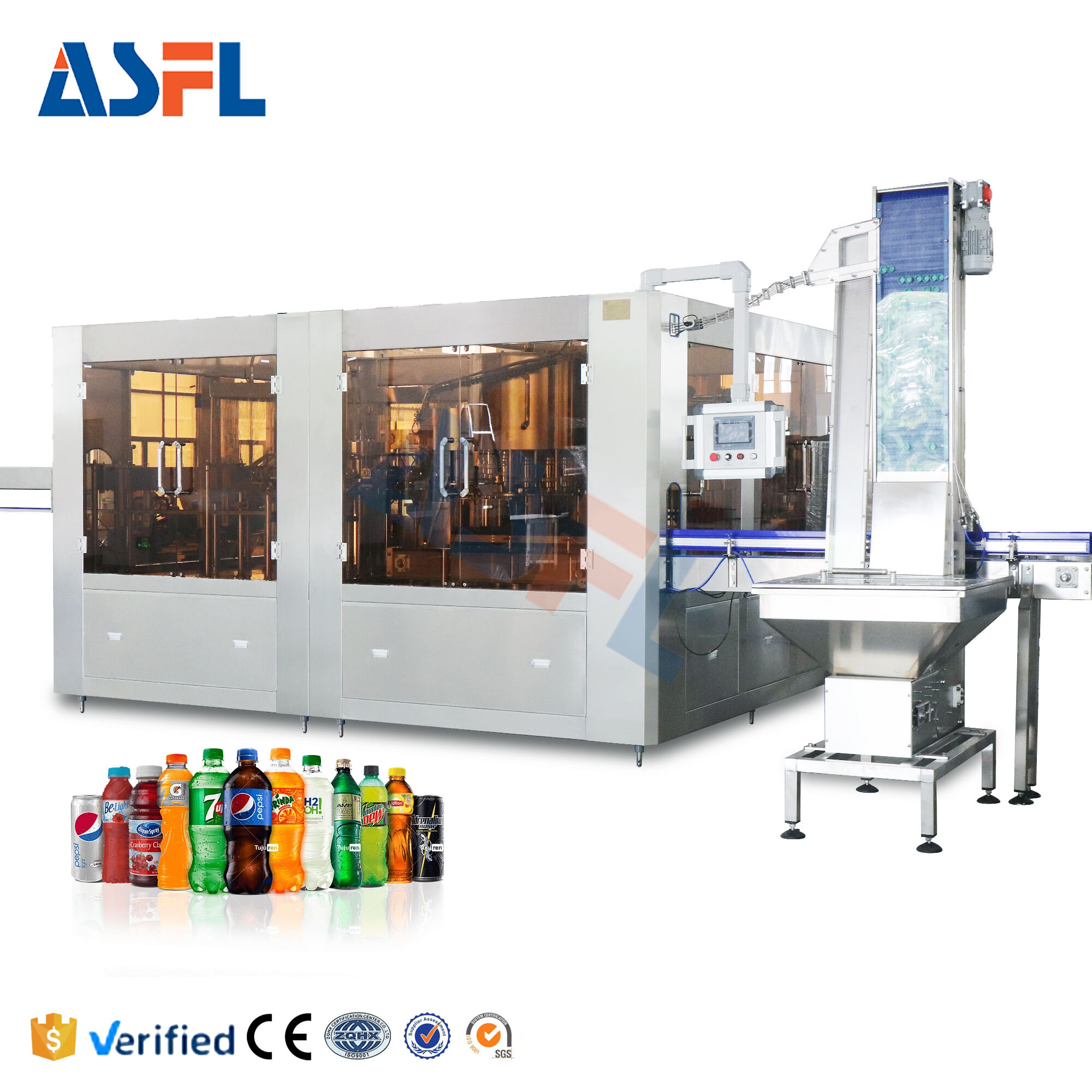 Professional Carbonated Beverage Filling Machine for Cola Drinks - Precision Pressure Control for High CO2 Retention