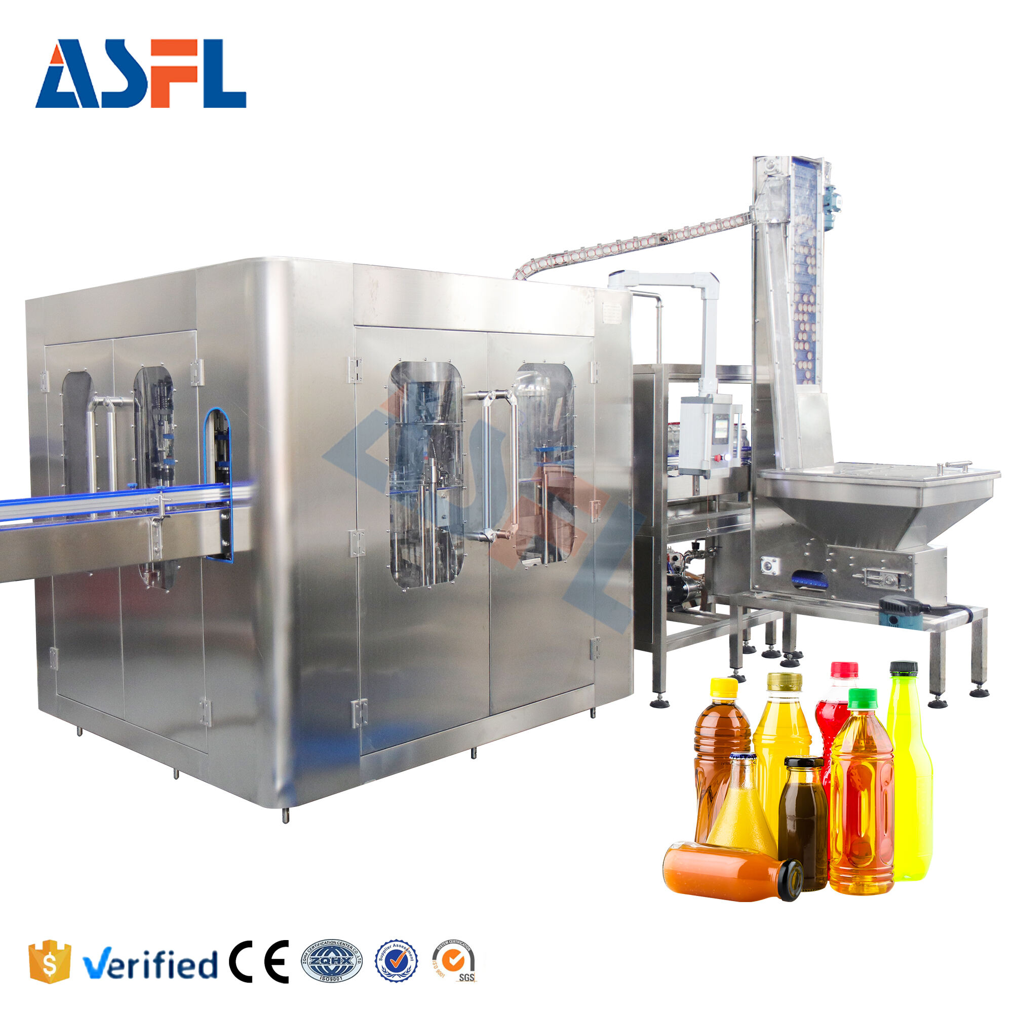 Máquina de llenado de jugo en frío para sabor fresco