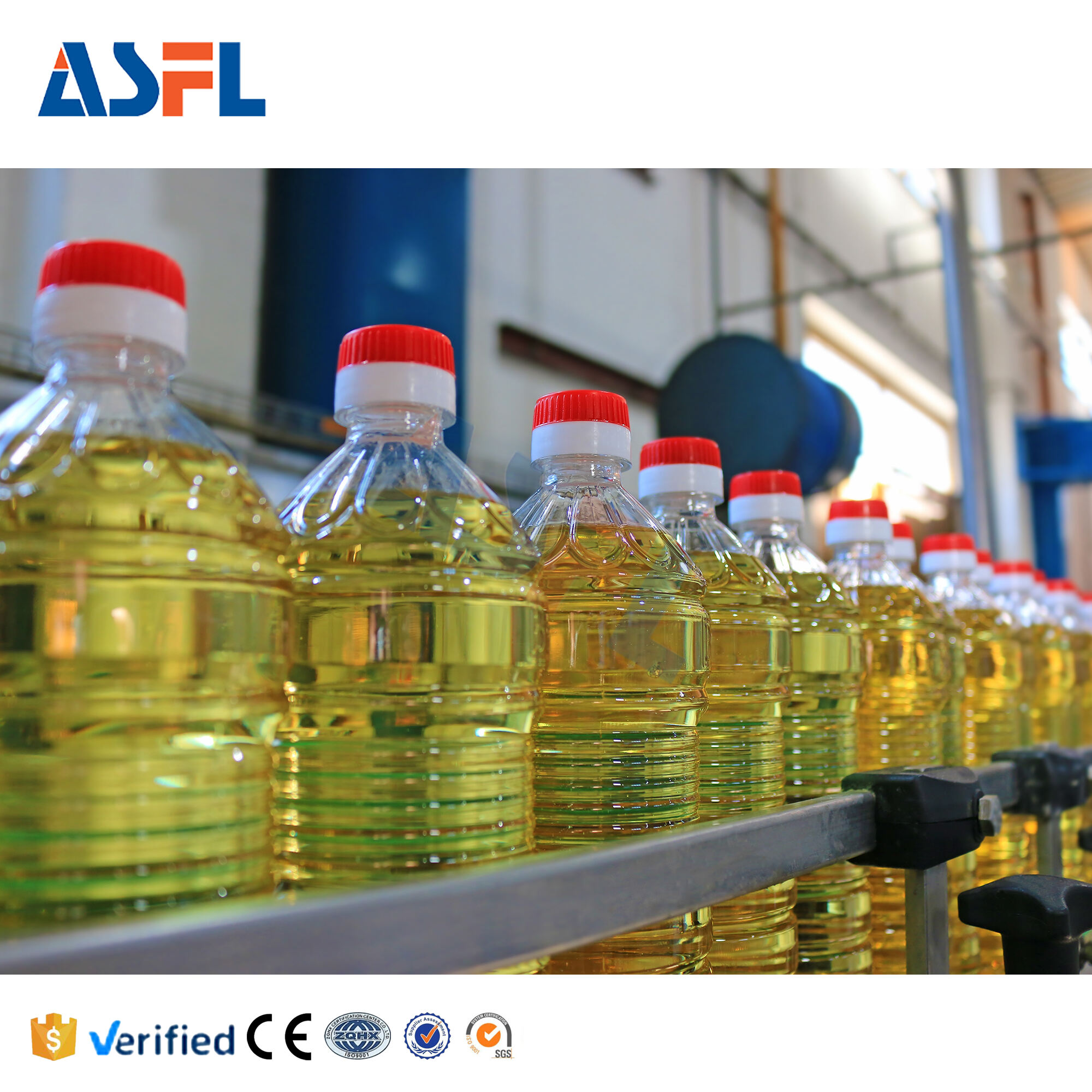 Sanitary Oil Filling Machine for Food Grade Oils