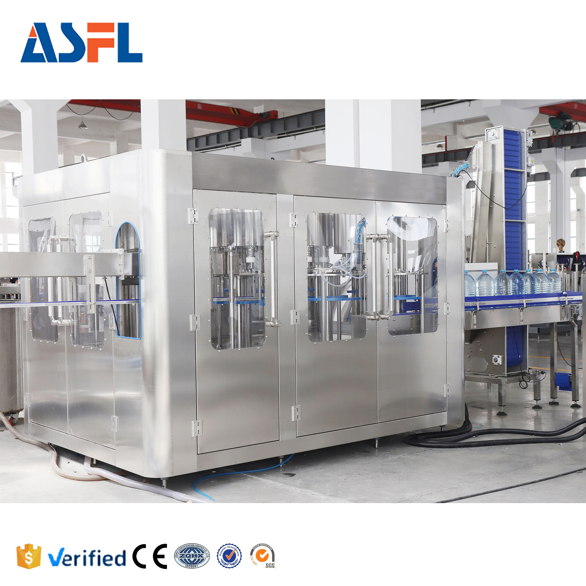 Máquina Avanzada de Llenado de Botellas de Agua Mineral - Línea Completa con Tratamiento de Agua y Llenado de Alta Precisión