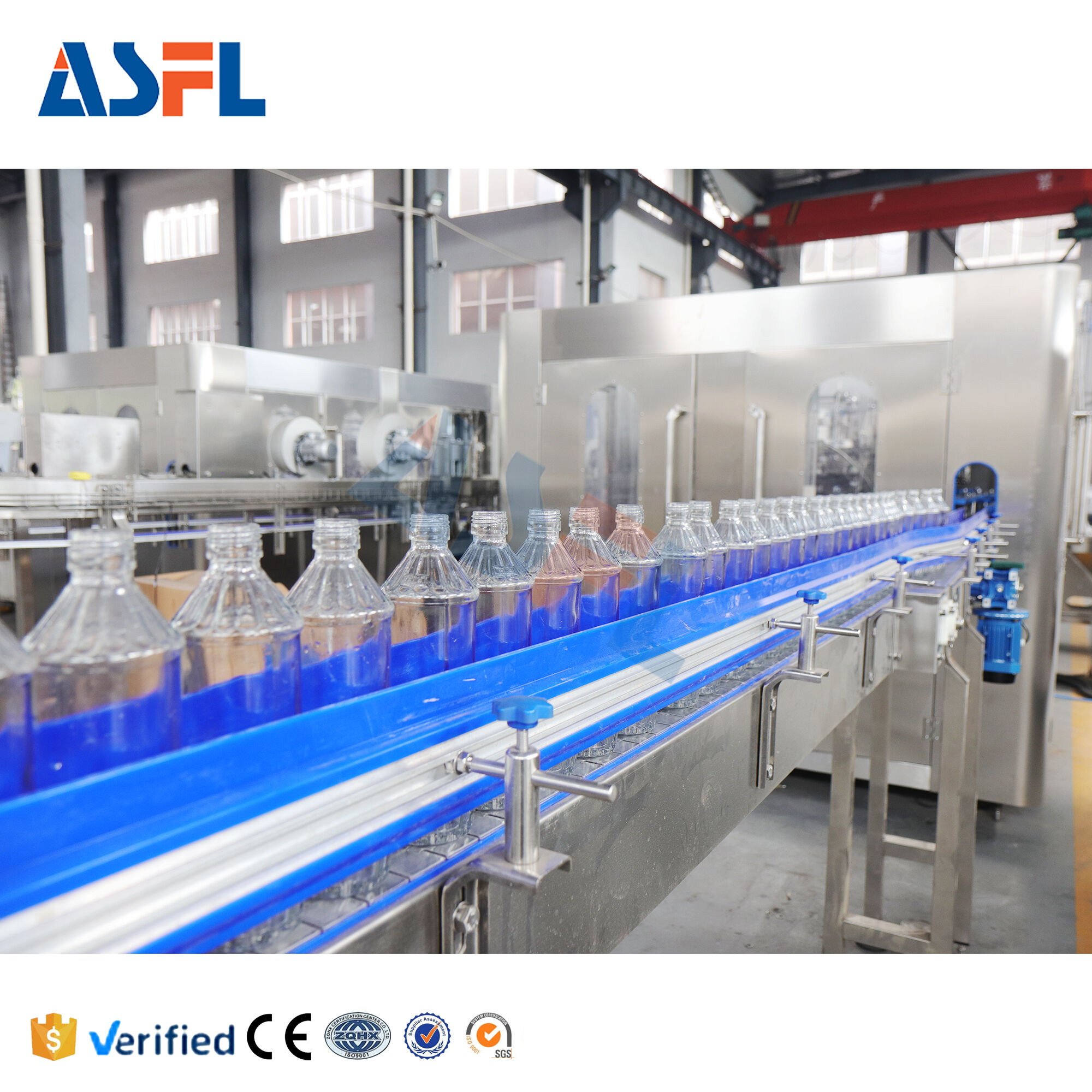 ماكينة تعبئة عصير للزجاجات الزجاجية