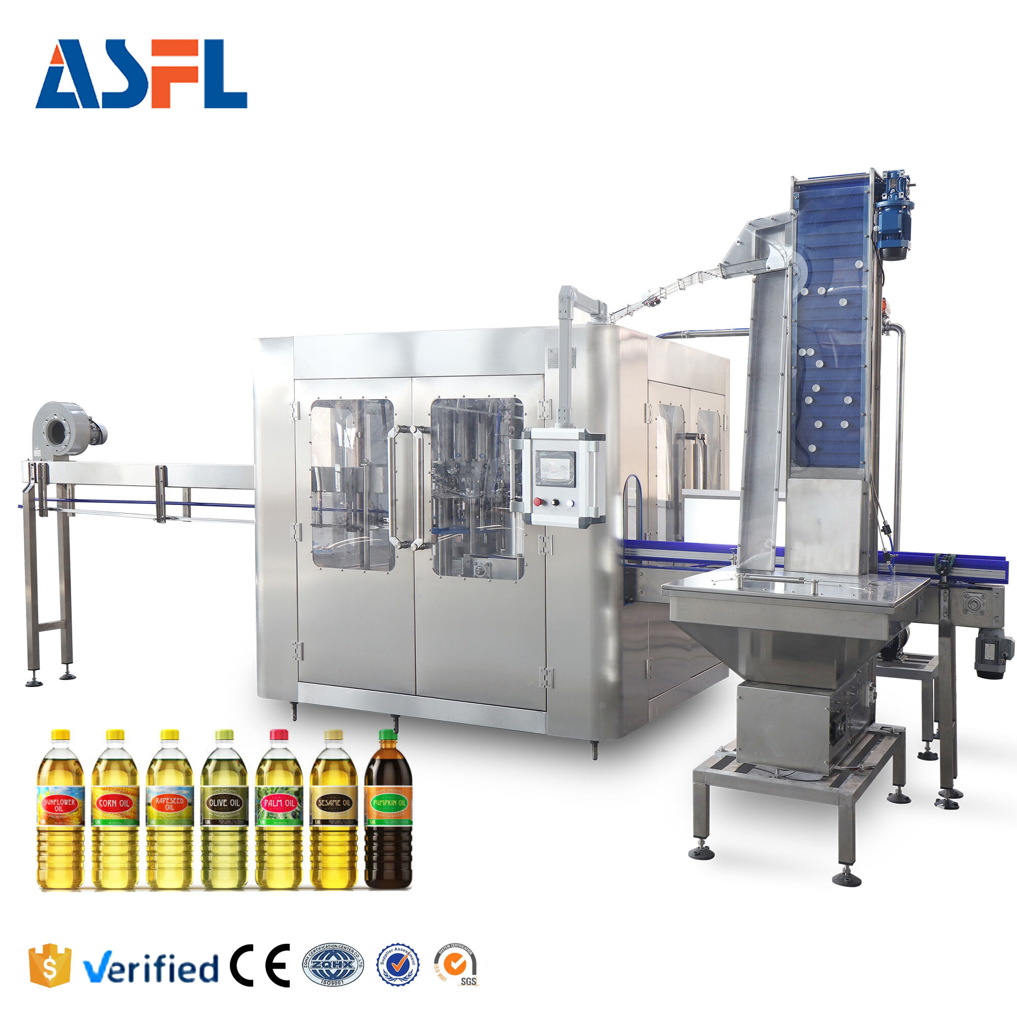 Integrated Oil Filling and Capping Machine