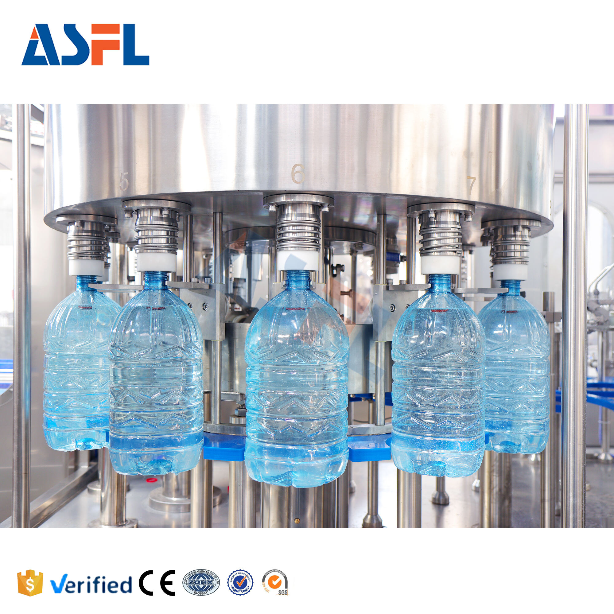 Máquina de Envase de Água Purificada em Garrafas para Água Pura