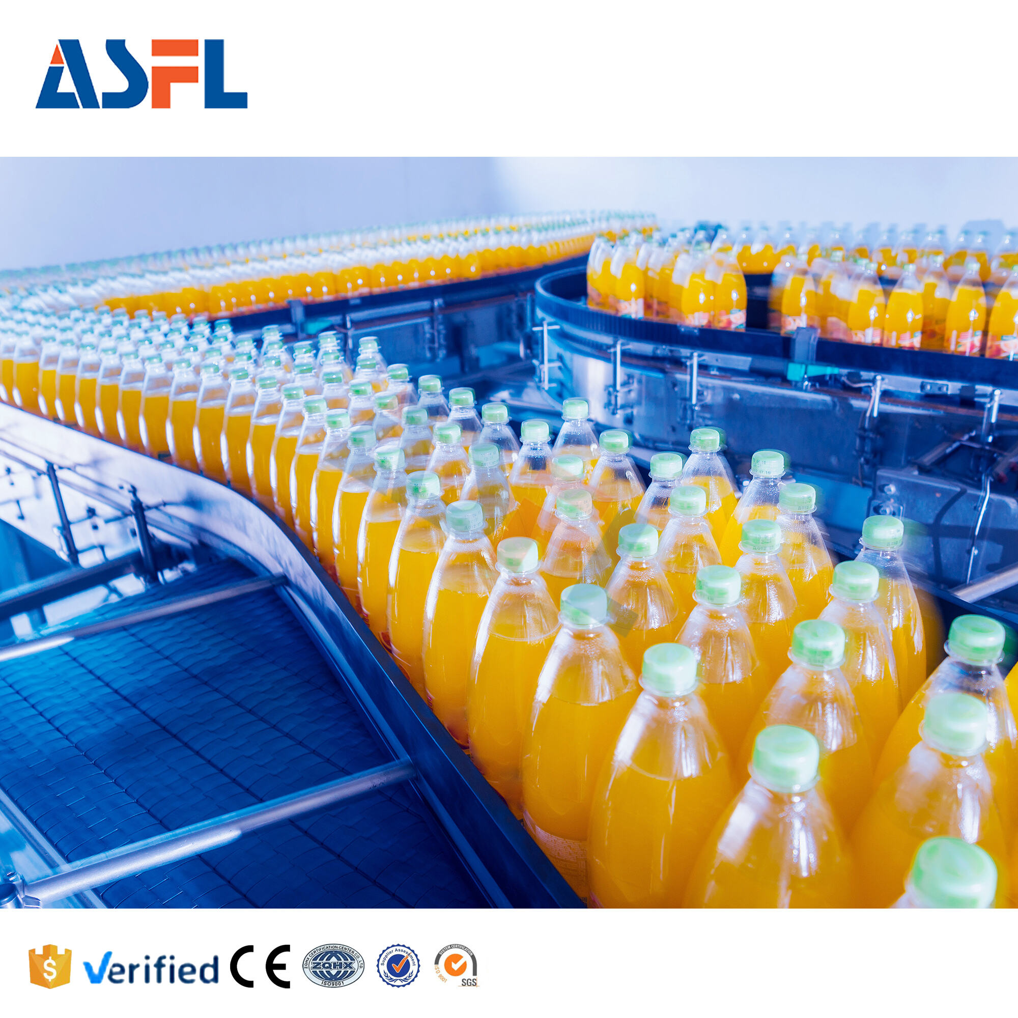 Máquina de llenado de jugo en caliente para estabilidad en anaquel