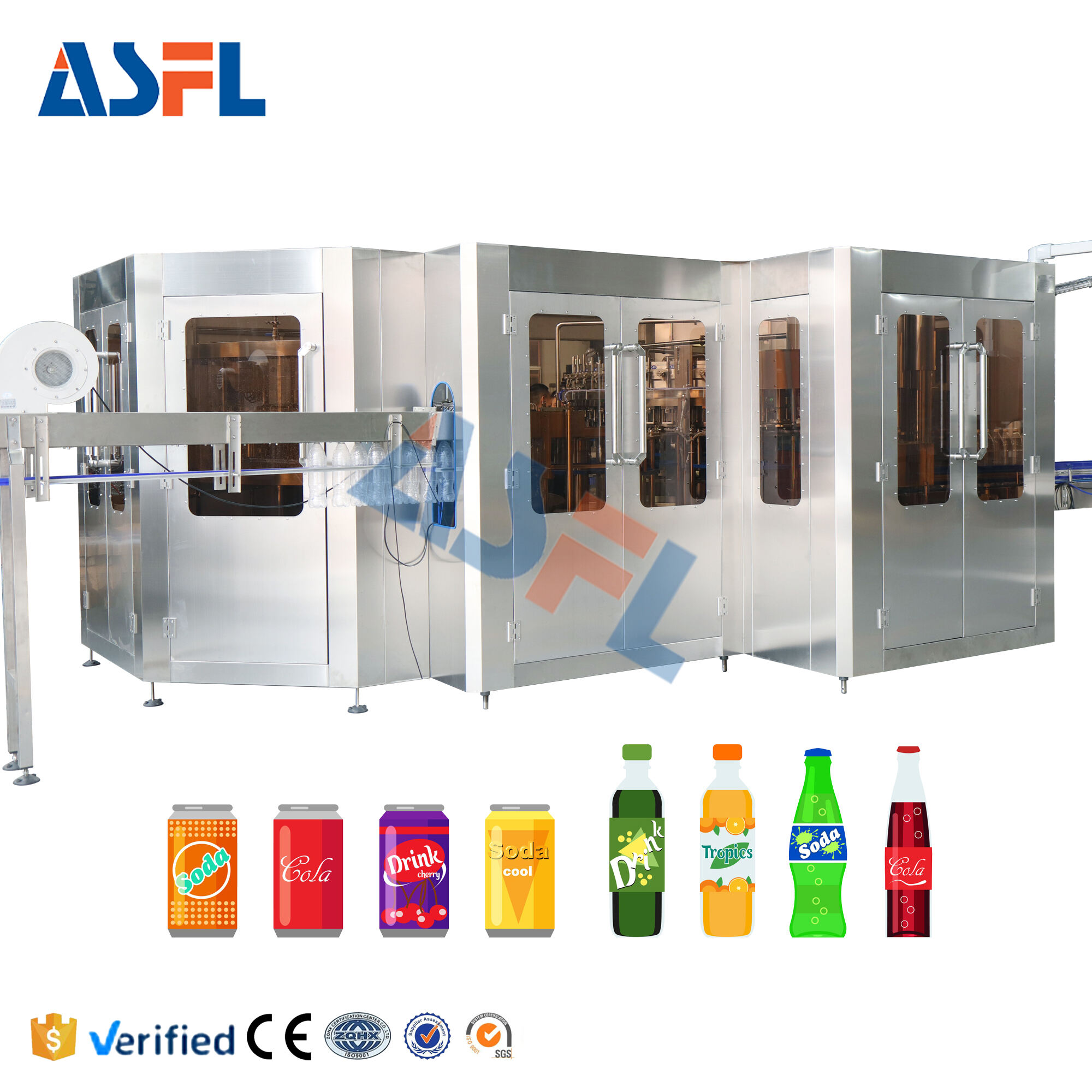 Carbonated Drink Filling Machine Optimized for Cola Beverages