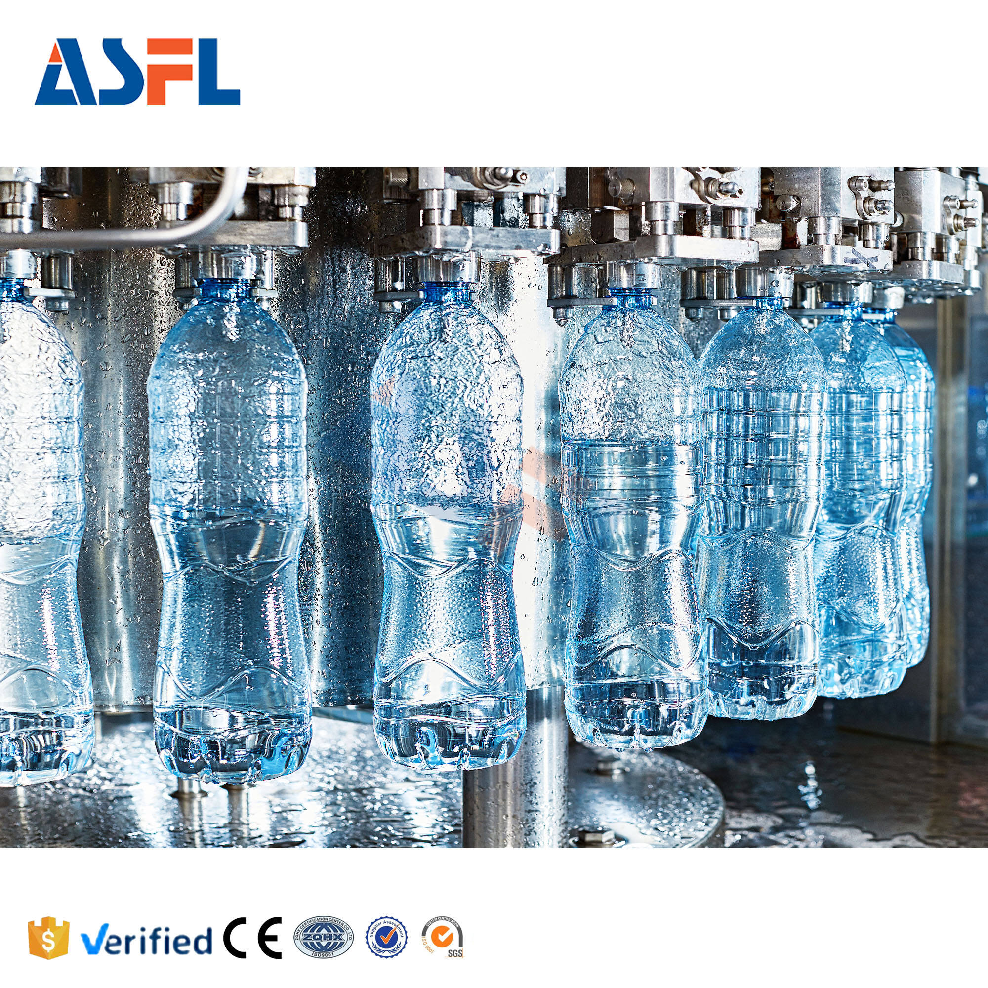 Высокоскоростная машина для розлива воды в бутылки для производственных линий по выпуску ПЭТ-бутылок