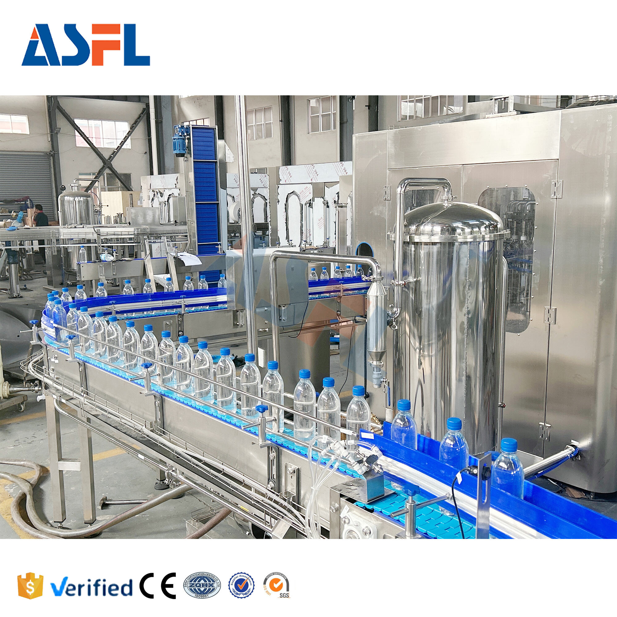 Машина для наполнения больших бутылок, используемая для крупных контейнеров