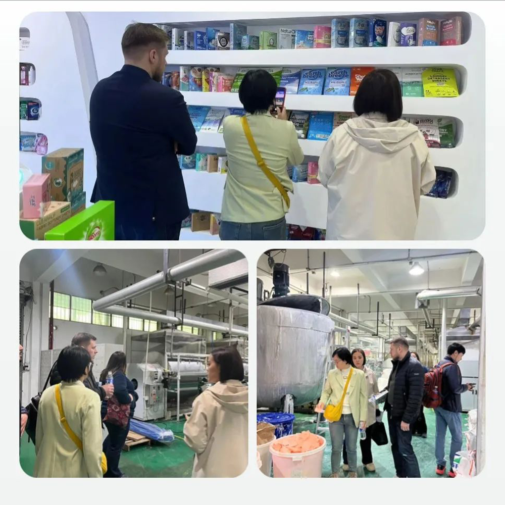 The factory tour allowed the partners to experience the charm of production in zero distance, understand in detail the entire production process from raw materials to finished products, observe the efficient operation of the production line, and taste all kinds of new products in the sample room.