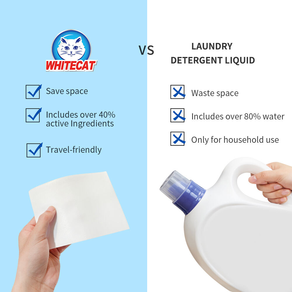 Experience the Future of Laundry with Hypoallergenic Laundry Detergent Sheets