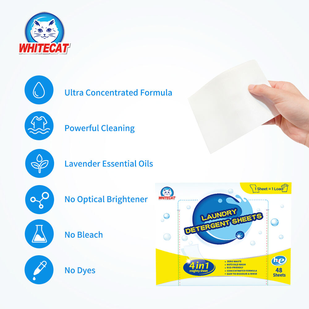 Revolutionary Cleaning Power in a Sheet