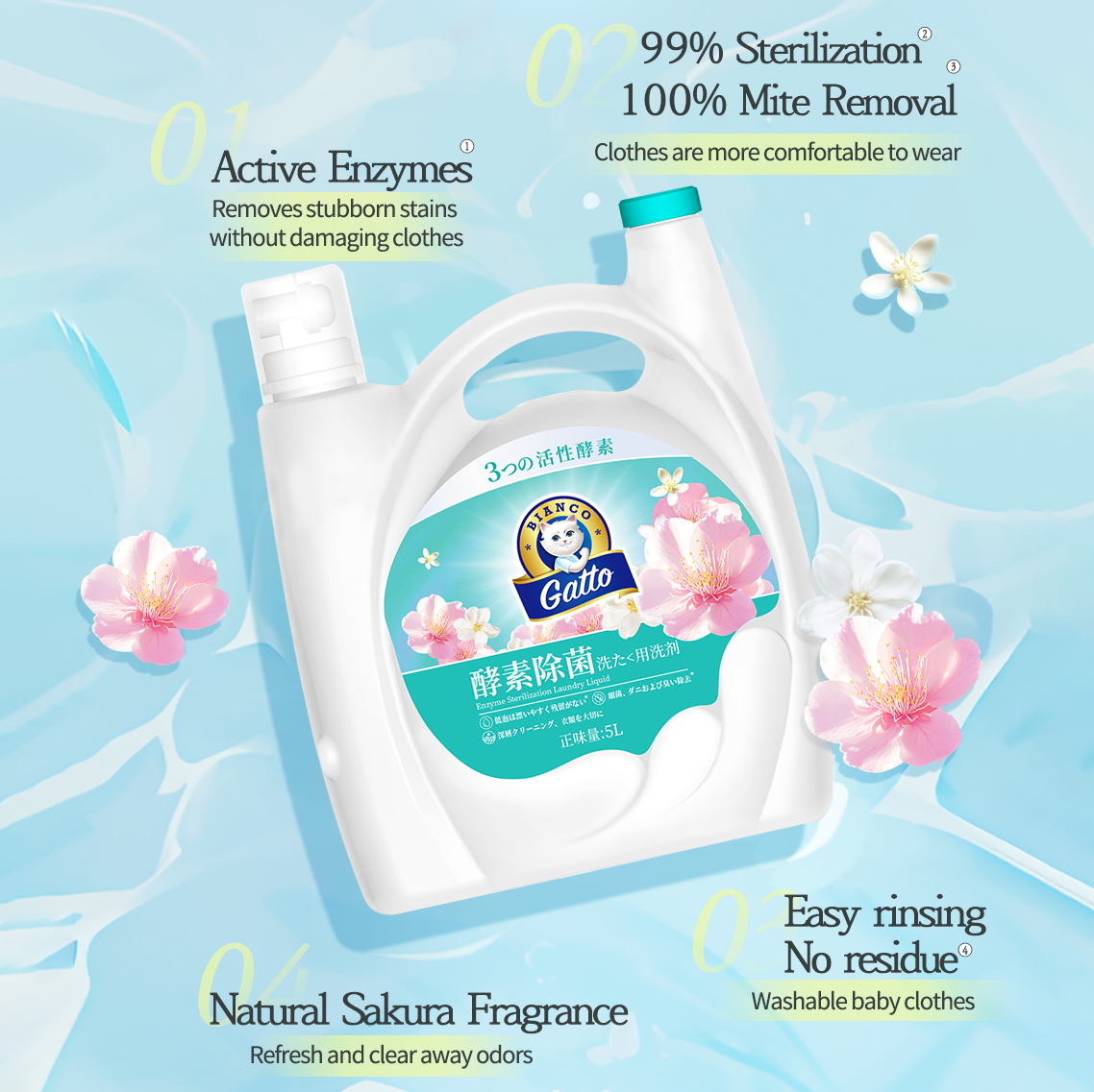 Exceptional Cleaning Efficiency