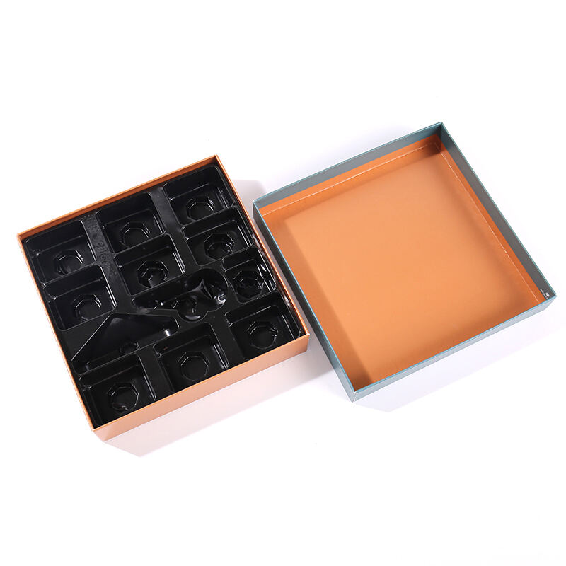 Экологичная роскошная подарочная коробка для шоколада с индивидуальным логотипом, коробка из жесткой упаковки с крышкой и основанием, устойчивая премиальная упаковка для шоколада