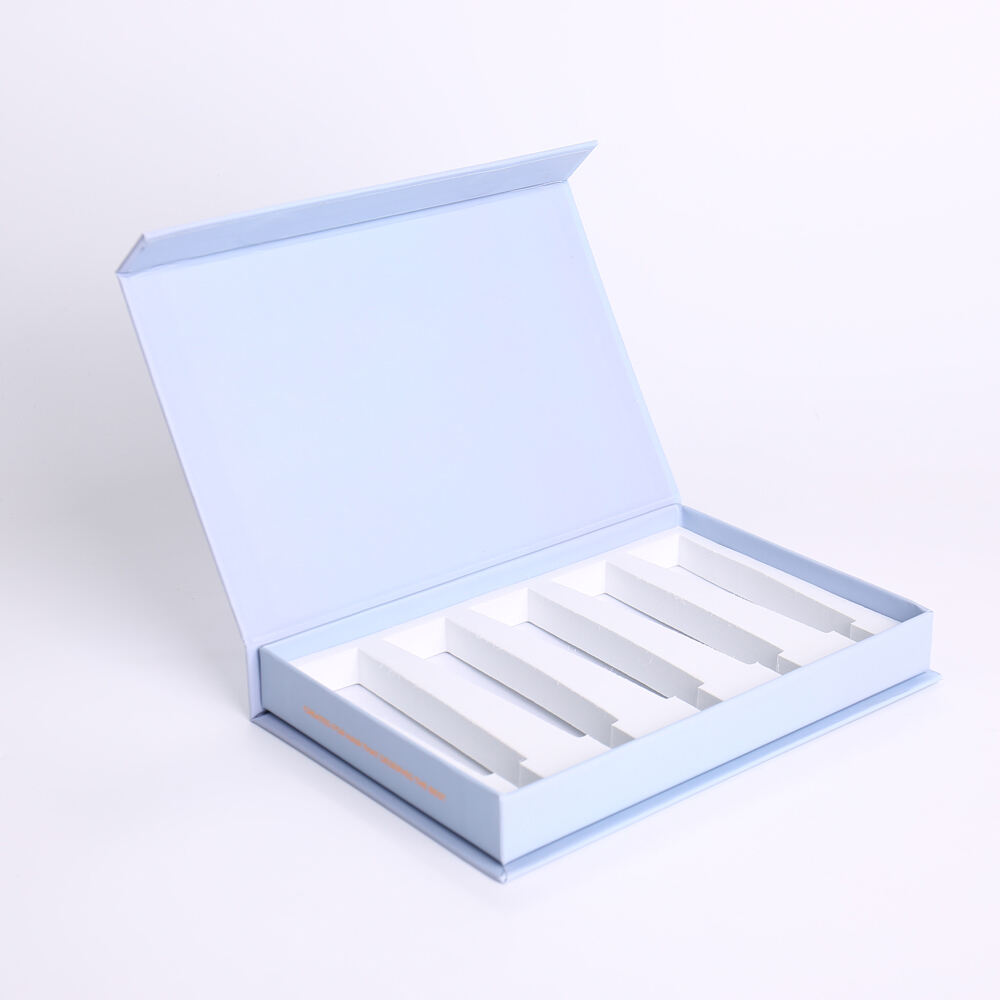 Экологичная магнитная подарочная коробка для ухода за кожей из переработанного картона с вставкой из пенополиэтилена, индивидуальная упаковка косметики, роскошная жесткая OEM-коробка, косметическая коробка