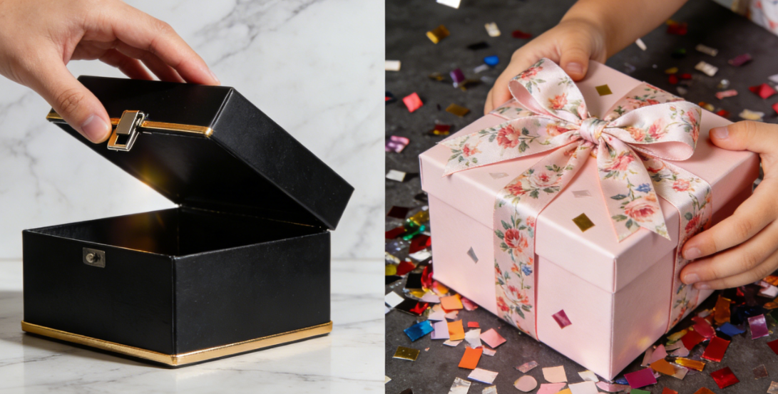 Кога трябва да използвате магнитно затваряне вместо панделка за подаръчни кутии?