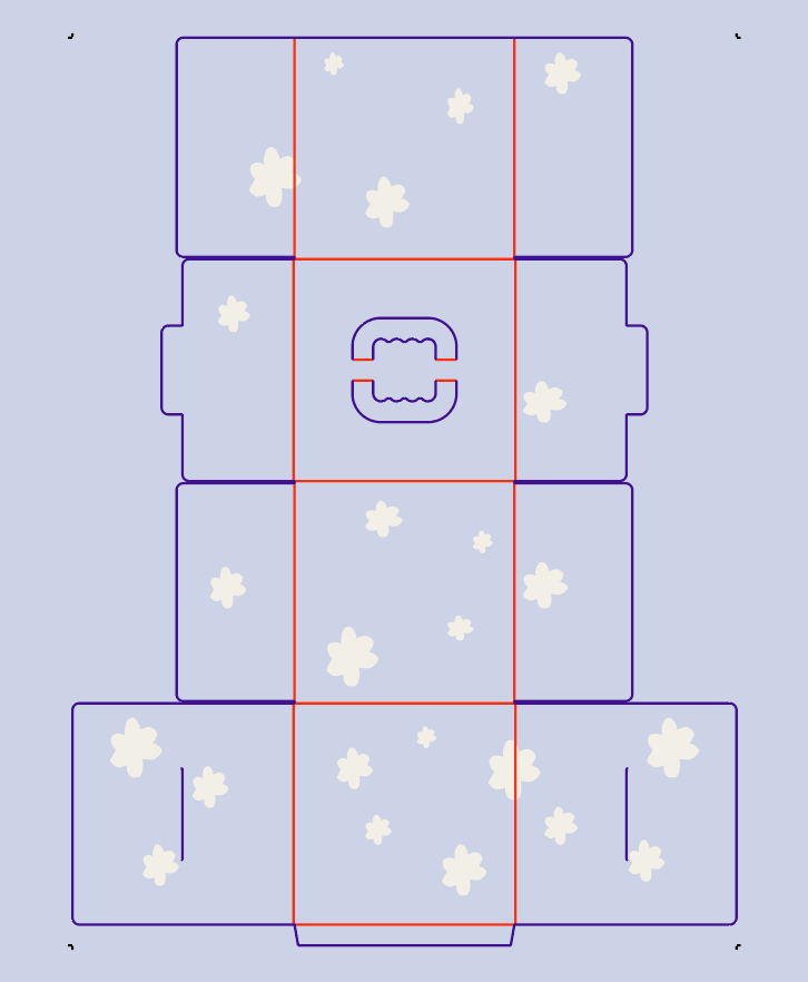 صندوق كعكة - 320x320x320مم  