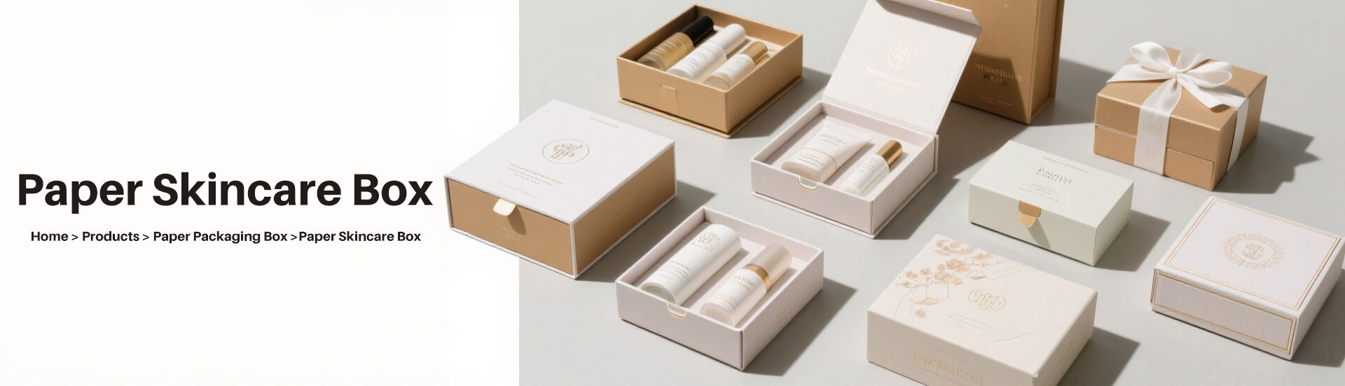 Caixa de Papel para Cuidados com a Pele