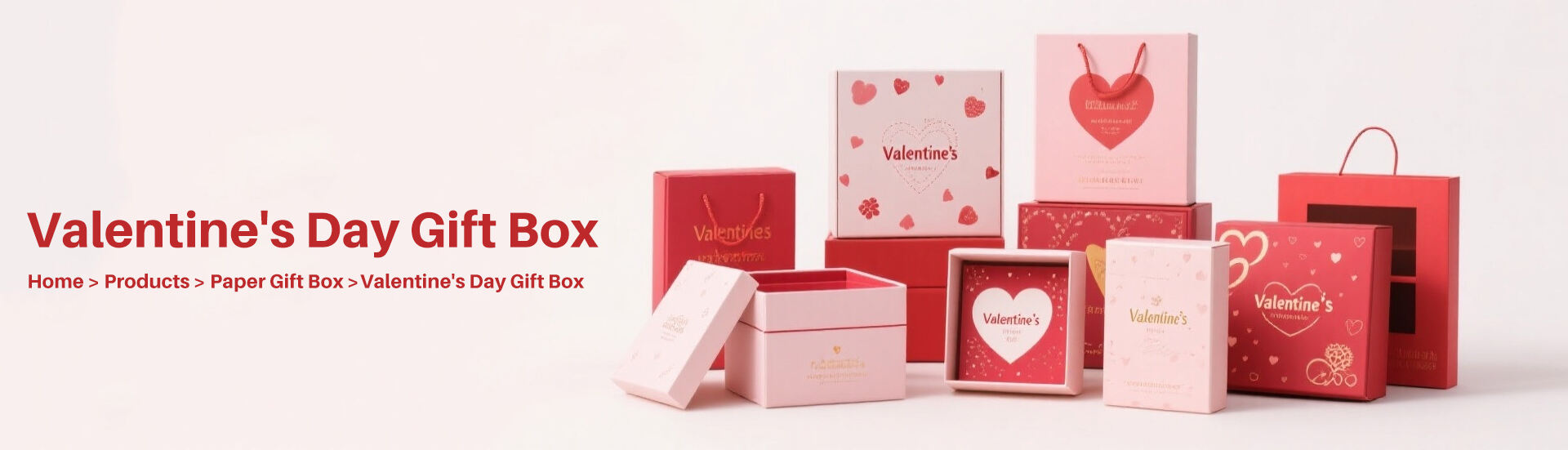 Valentinstag-geschenkschachtel