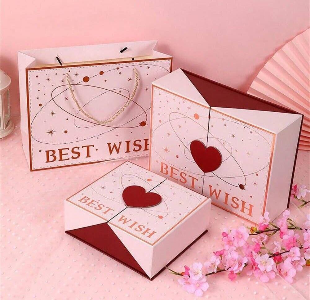 How to wrap Valentine's gifts?