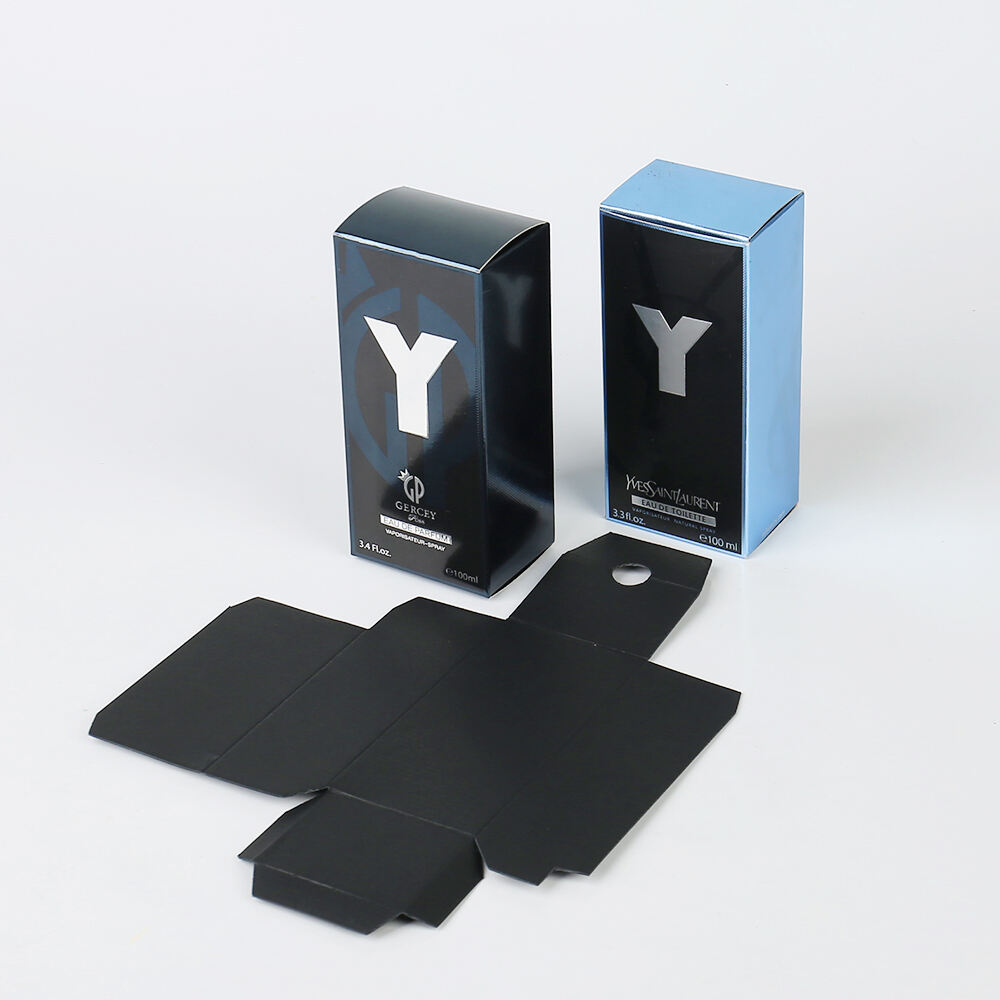 Caja de Papel de Tarjeta Plateada Especial de Lujo Personalizada con Caja Suave para Cosméticos con Impresión de Logotipo para Envase de Perfume con Forro de Papel