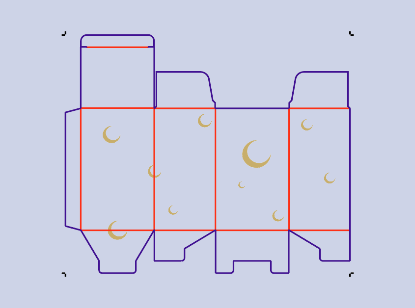 صندوق طي 2-120x100x200mm  