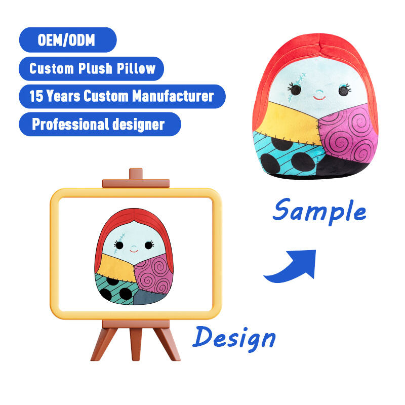 SUSHAN Wholesale Plush Toys Design Your Soft Pillow Plush Sofa Pillows Custom Throw Pillow