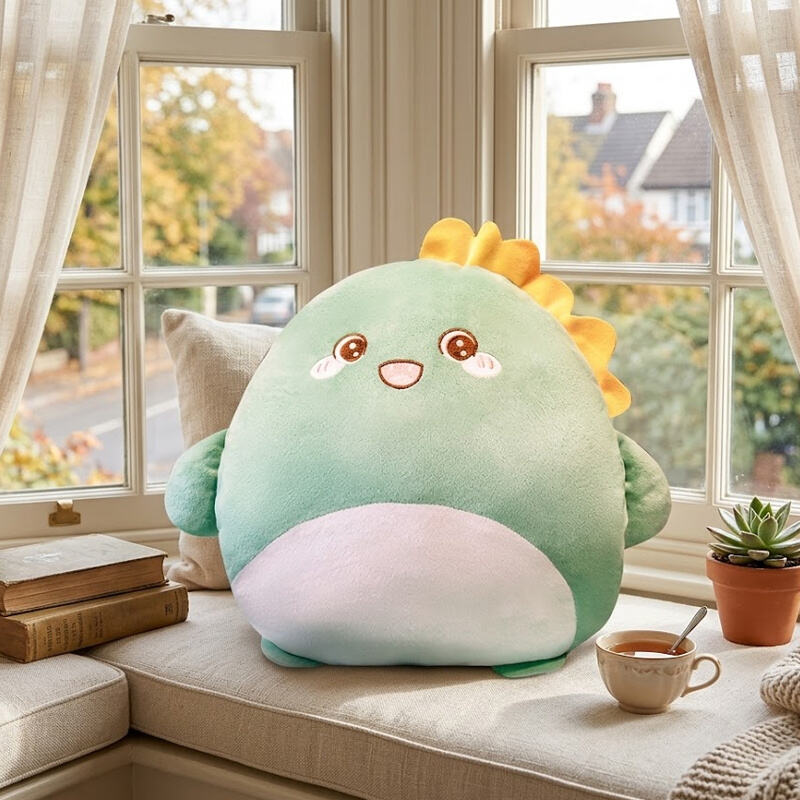 SUSHAN Hot Selling CPC Ins 3 in 1 Plush Animal Pillow/Hand Warm/Blanket Cute Kawaii Multifunction Pillow