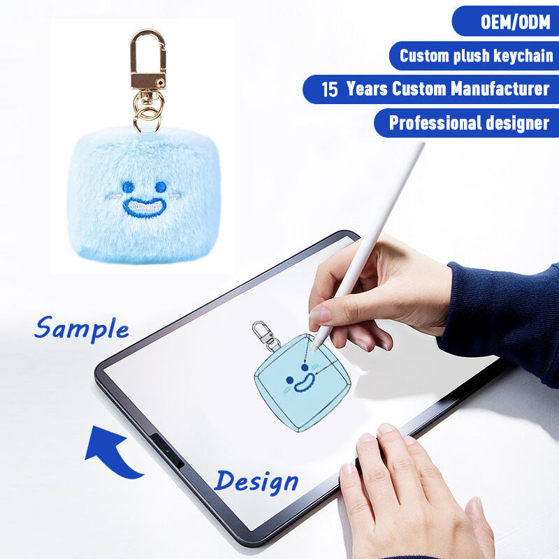 SUSHAN Customized Fashion Mascot Plush Toy Stuffed Keychain Sports Souvenirs Bag Charm