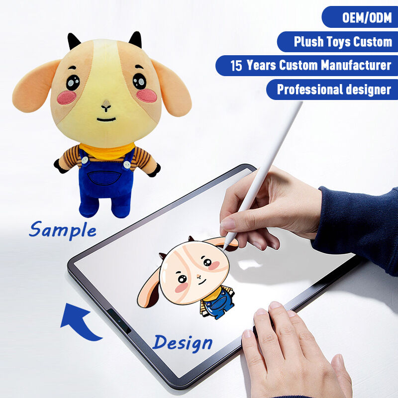 SUSHAN Unisex Kids' Super Soft Plush Stuffed Dolls High Quality Custom Cartoon Design Cotton Accessory Manufacturer