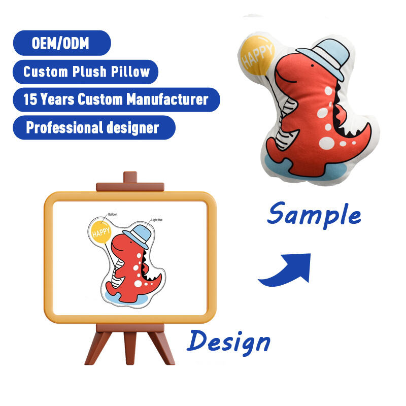 SUSHAN Custom Plush Pillow High Quality Plushie Customized Mascot Plush Toys Dolls Pillow Customization