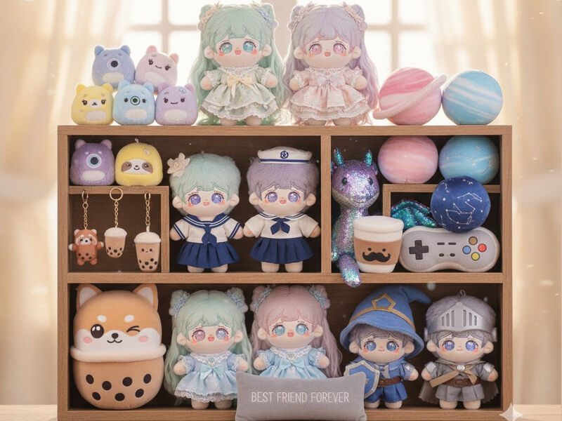 What is the significance of custom plush toys?