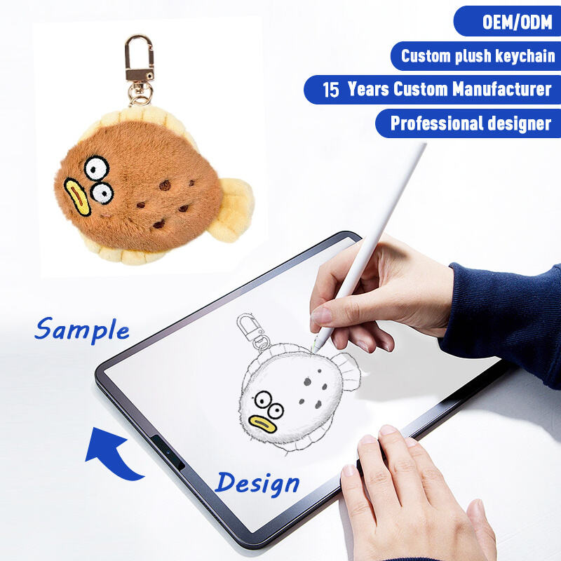 SUSHAN Custom Plush Keychain High Quality Stuffed Toys Custom Made Plushies With Logo