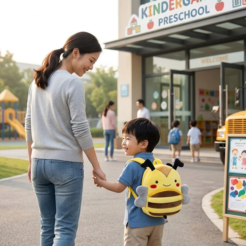 SUSHAN Wholesale Custom School Bags Kids Backpack Children Cartoon Backpacks Plush School Bag