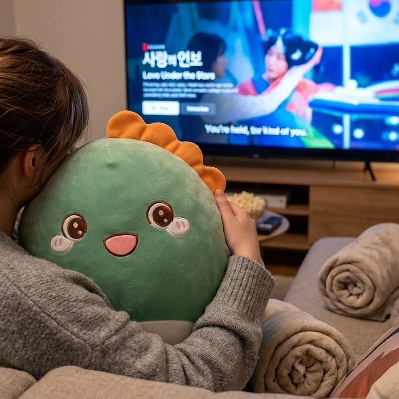 SUSHAN Hot Selling CPC Ins 3 in 1 Plush Animal Pillow/Hand Warm/Blanket Cute Kawaii Multifunction Pillow