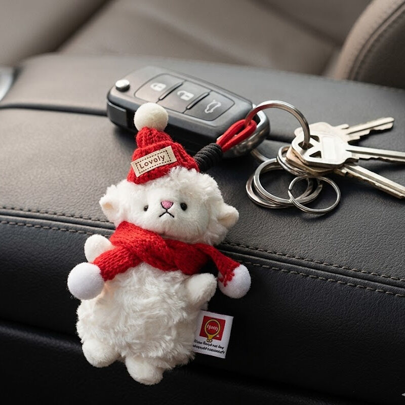 SUSHAN Personalized Plush Toy Soft Toy Manufacturer Plush Keychain Custom Keychain Plushie