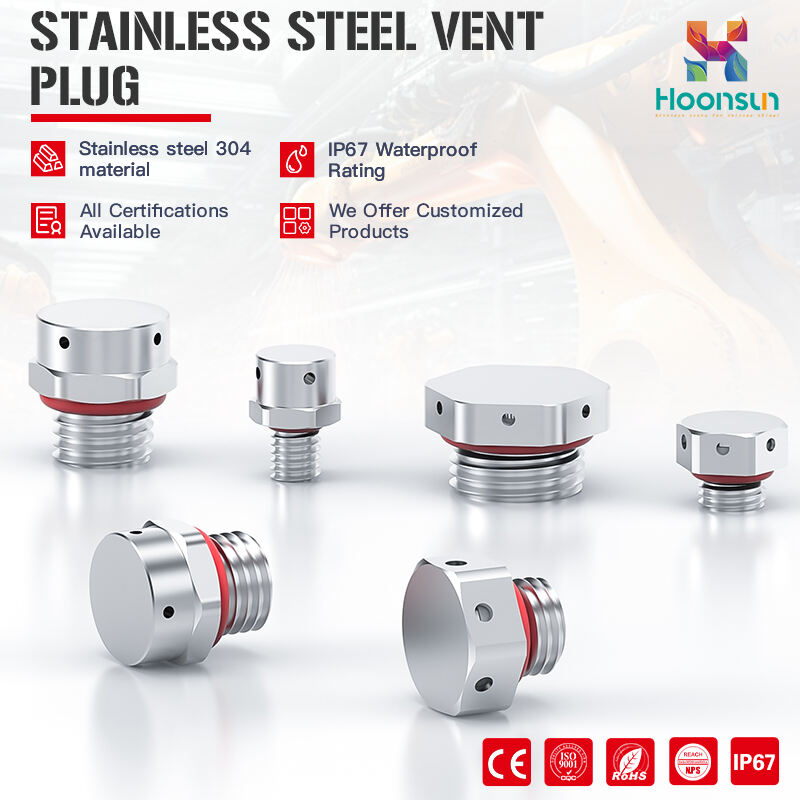 Stainless Steel Vent Plug