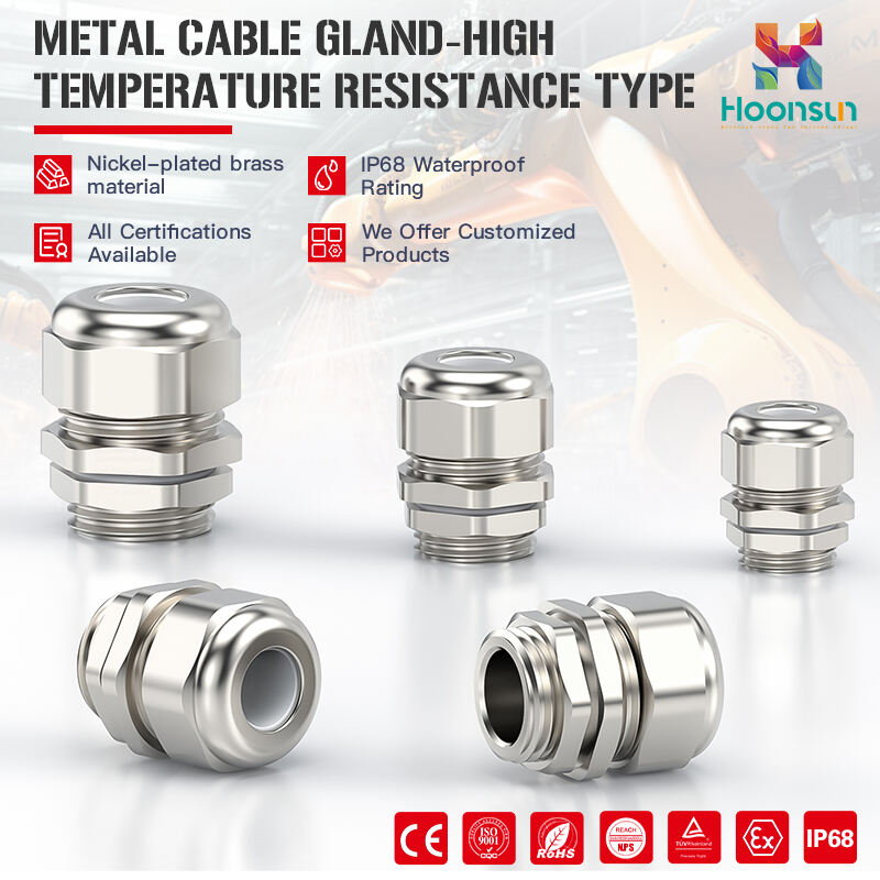 Metal Cable Gland - High Temperature Resistance Type NG
