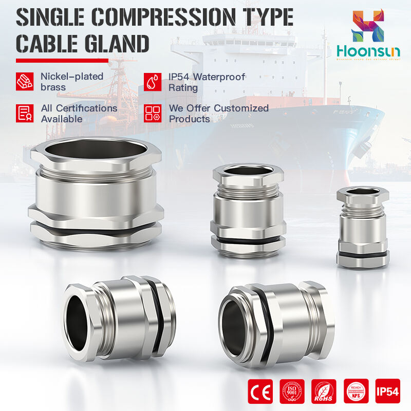 Single Compression Type Cable Gland