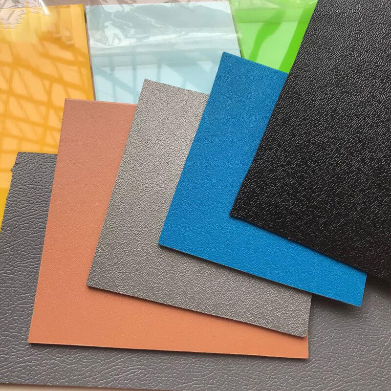 White PVC Pattern Sheet Decorative Plastic Sheet for Interior Design