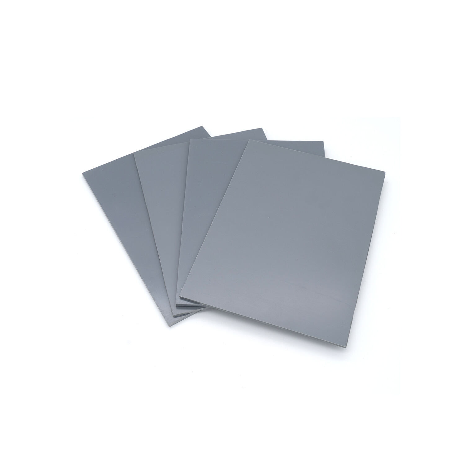 Industrial Grade PVC Plastic Sheet - Rigid, White, Multiple Sizes